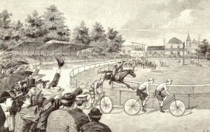 Rennen Cody gegen Fischer in München im Aug. 1894 Rennen Cody gegen Fischer in München im Aug. 1894