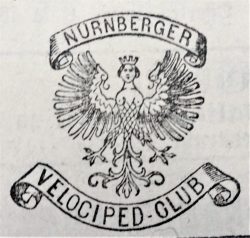 Wappen des Nürnberger Velociped-Clubs (2) Wappen des Nürnberger Velociped-Clubs (2)